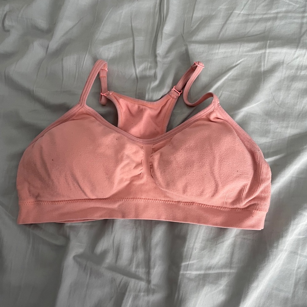 Light Orange Sports Bra